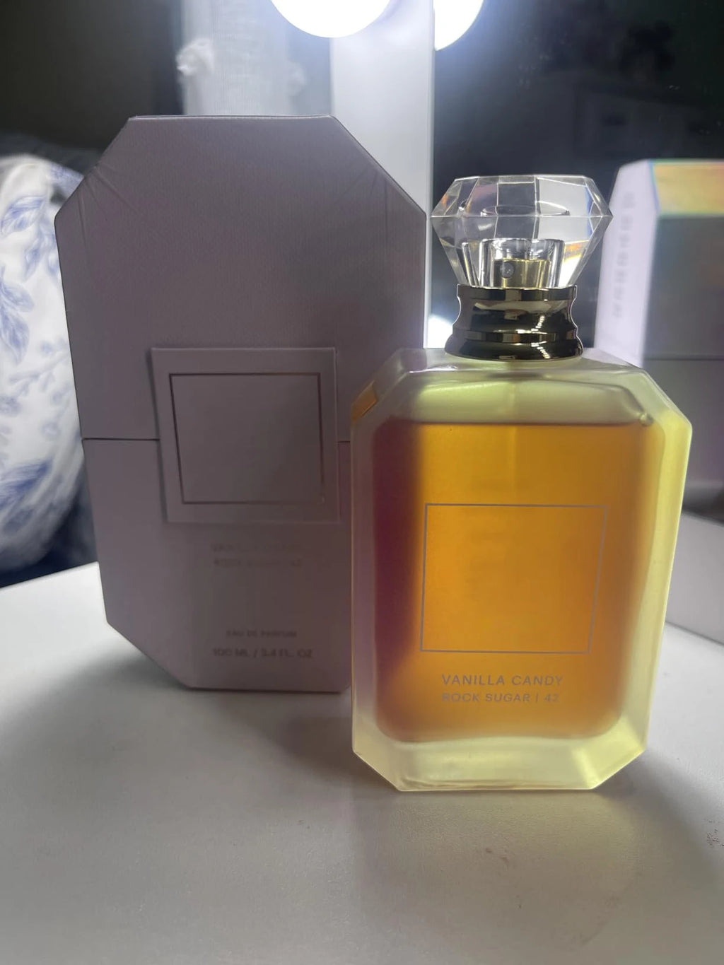 KAYALI Vanilla Candy Rock Sugar 42 EDP for Women 3.4 Fl Oz Warm Sweet Candy Scent with Marshmallow White Caramel and Rock Sugar Ideal for Date Night Gift for Wife Girlfriend