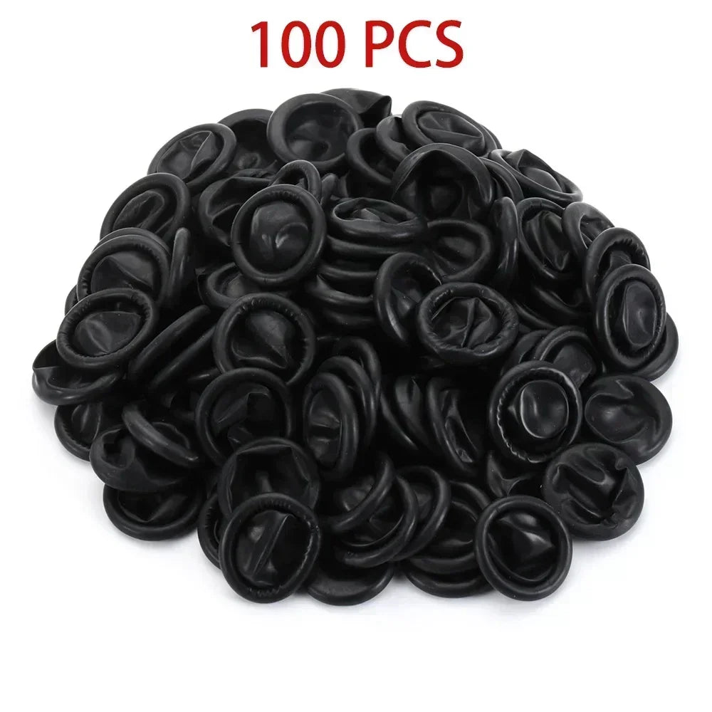 30/50/100pcs Latex Fingertips Protector Gloves Watch Repair Tool Non-slip Anti-static for Watchmaker Kit Rubber Gloves