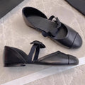 Bow Ballet Shoes 2026 New French Retro Shoes Women's Round Head Shallow Mouth Hollow Flat Shoes
