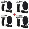8mm No Tie Shoe Laces Press Lock Shoelaces Without Ties Elastic Laces Sneaker Kids Adult Widened Flat Shoelace for Shoes