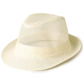 Fashion Breathable Mesh Top Hat Solid Color Lightweight Hollow Sun Hat Sun Protection Rolled Brim Beach Jazz Cap Casual Wear
