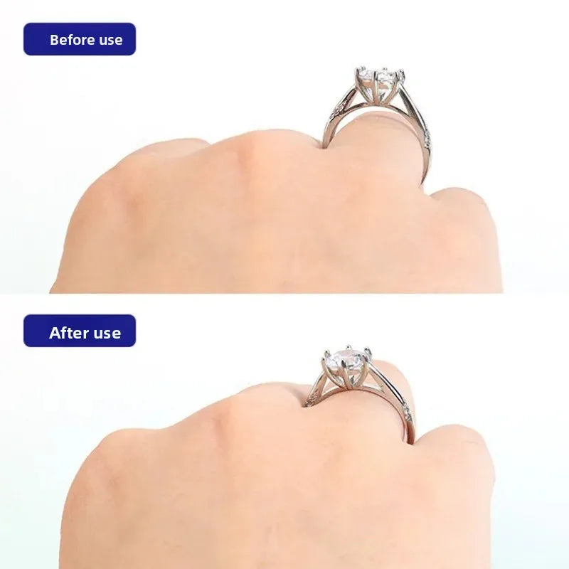Ring Size Adjuster Soft Silicone 8-Piece Set Comfortable Non-Slip Jewelry Tool for Engagement Wedding Jewelry Making