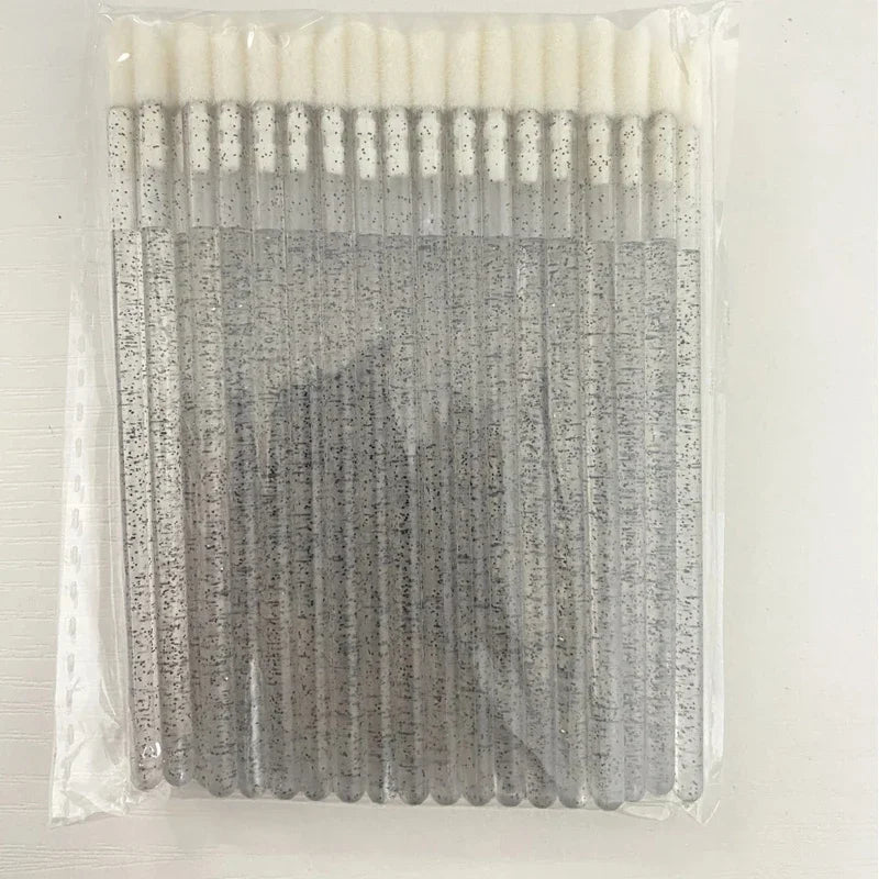 50pcs Disposable Lip Brushes Eyelash Applicator Mascara Wands Brush Lipstickers Wands  Makeup Tools EyelashExtension Supplies