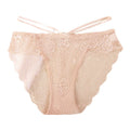 Summer New Sexy Women's Underwear Lace Lifting Buttocks Sexy Breathable Low Waist Pure Cotton Crotch Women's Triangle Underwear