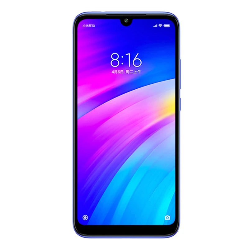 Global Firmware Xiaomi Redmi 7 Smartphone 4000 Amh 6.26 Inch 10W Charger Dual Camera Dual SIM Solt Cellphone Android  Used Phone