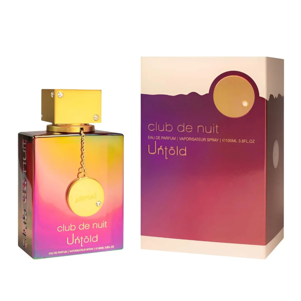 Armaf Club De Nuit Untold Men's Eau De Toilette Spray – Warm Amber Woody Long Lasting Cologne, Luxury Masculine Fragrance Gift