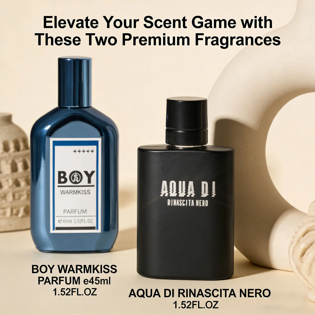 YCZ Men's Perfume,2pcs| 100ml+45mlfl.oz,  cologne for men，Citrus AQUATIC AROMATIC+Woody Accord, Ideal Special Occasions, Making it the Ideal gentlemen’s Gift