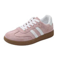 New Retro Round Head Soft Leather Shoes 2026 Spring Style Versatile Breathable Lightweight Agan Sports Shoes for Couples Sneaker