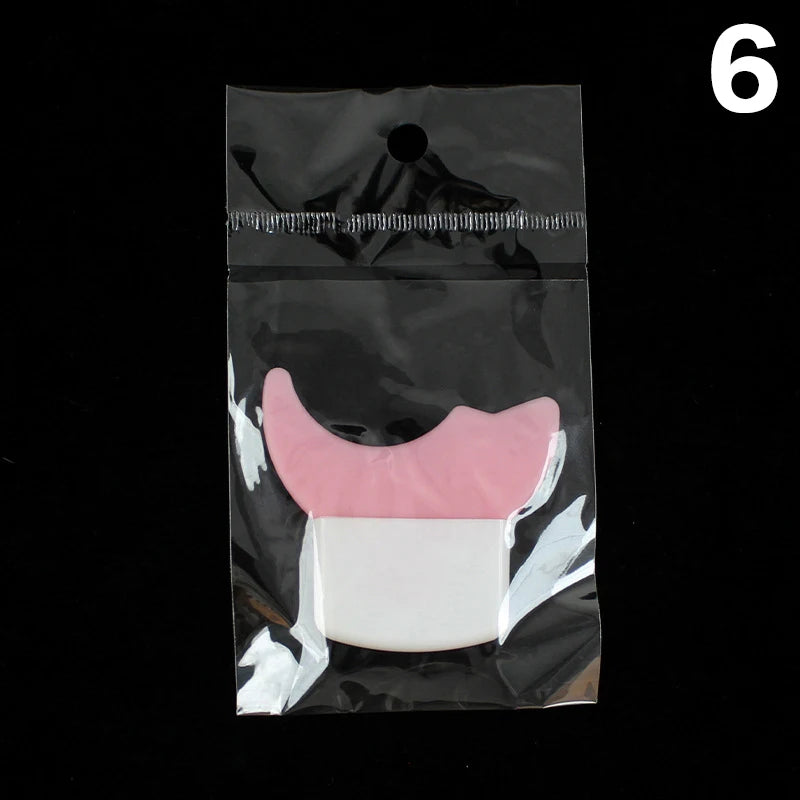 Multi-Functional Eyeliner Stencil Wing Tips Eyeliner Aid Drawing Lipstick Wearing Aid Reusable Makeup Tools Auxiliary Artifact