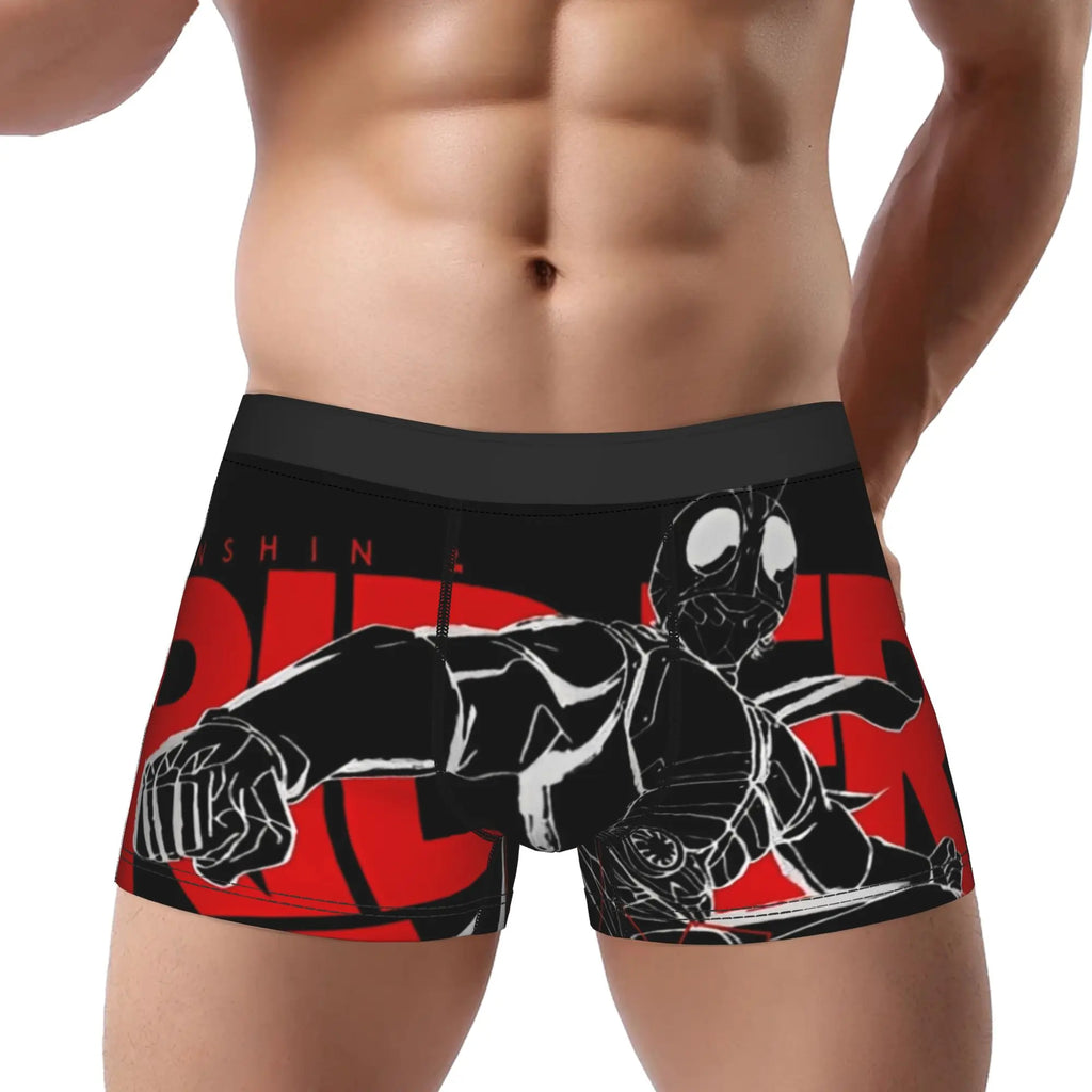 Bandai Kamen Rider Cross Z Build boxers  Underpants Breathbale Panties Men's Underwear Comfortable Shorts Boxer Briefs