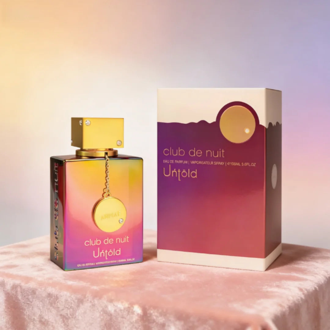 Armaf Club De Nuit Untold Men's Eau De Toilette Spray – Warm Amber Woody Long Lasting Cologne, Luxury Masculine Fragrance Gift