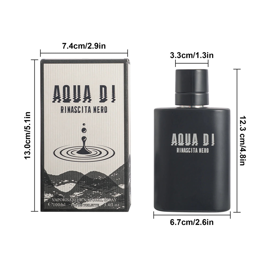 YCZ Men's Perfume,2pcs| 100ml+45mlfl.oz,  cologne for men，Citrus AQUATIC AROMATIC+Woody Accord, Ideal Special Occasions, Making it the Ideal gentlemen’s Gift