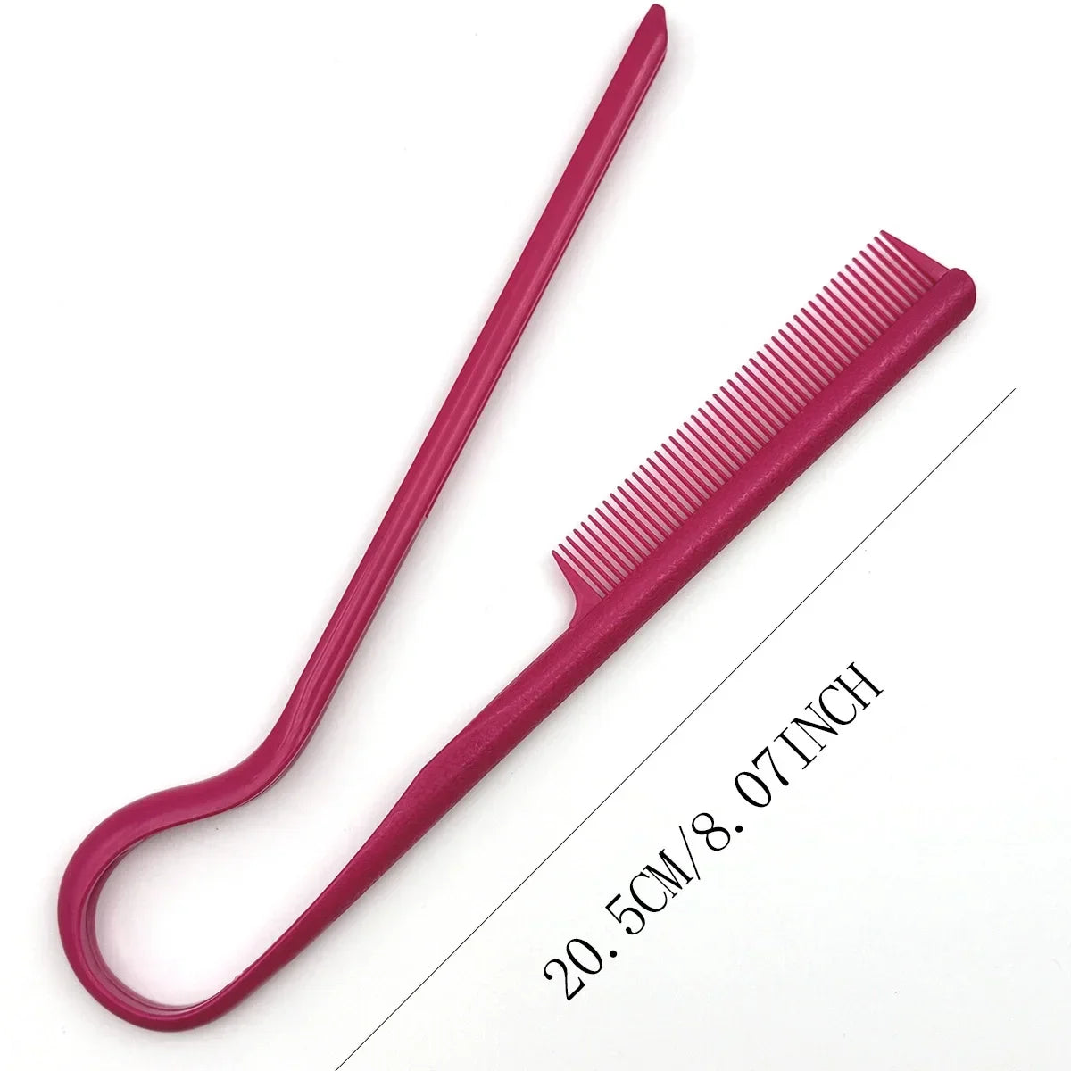 Comb Hairdressing V-Comb Messy Hair Finishing Straightening Splint Comb - Hair Styling Tool Clip Special for  Hair Wigs