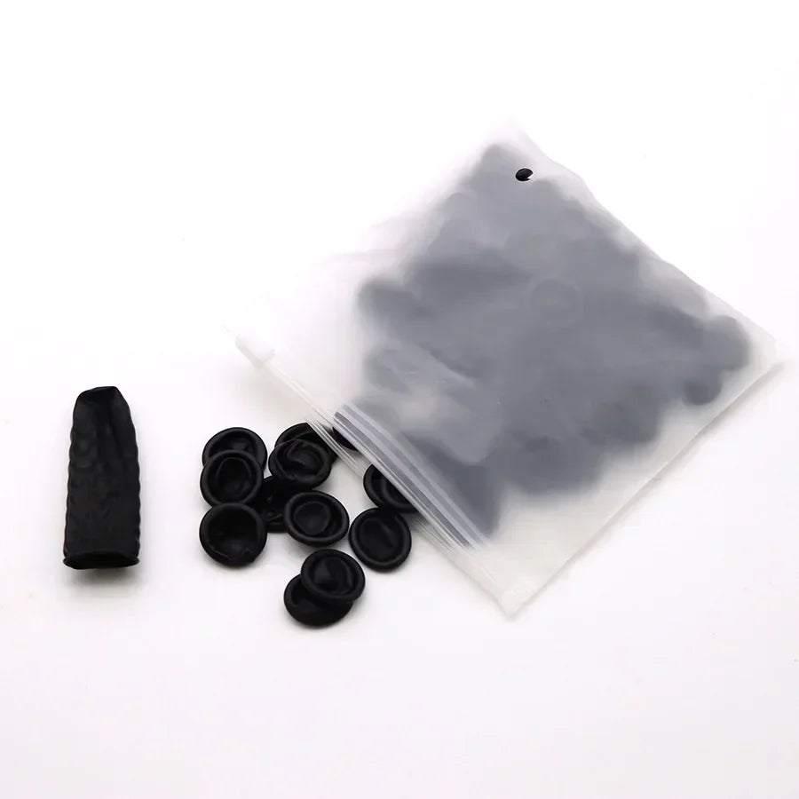 30/50/100pcs Latex Fingertips Protector Gloves Watch Repair Tool Non-slip Anti-static for Watchmaker Kit Rubber Gloves