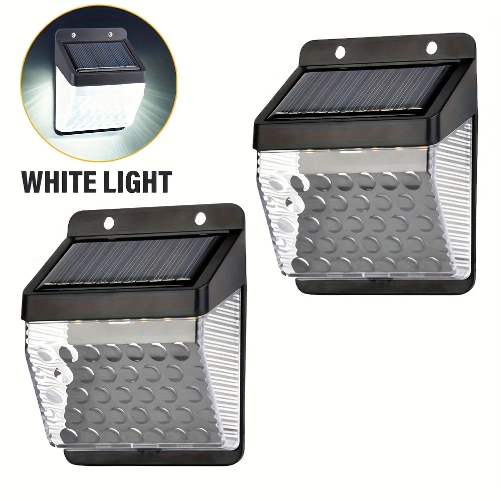 LED Solar Light PIR Motion Sensor Wall Light Outdoor Solar Lamp Waterproof Solar Powered Sunlight Street Lamp Garden Decor