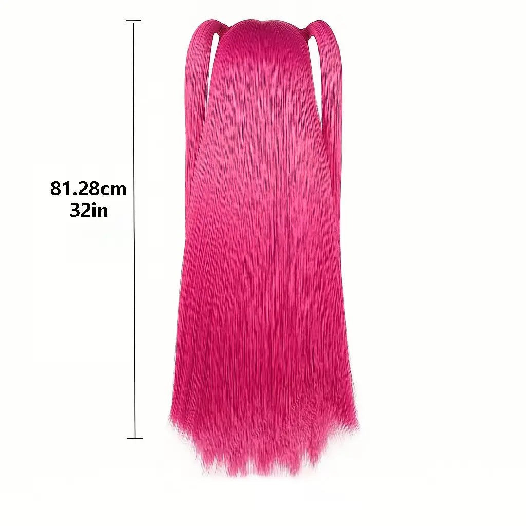Women's Anime Wig -  Ombre Highlights, Lightweight and Comfortable Fit, Perfect for Cosplay, Parties, and K-Pop Fans