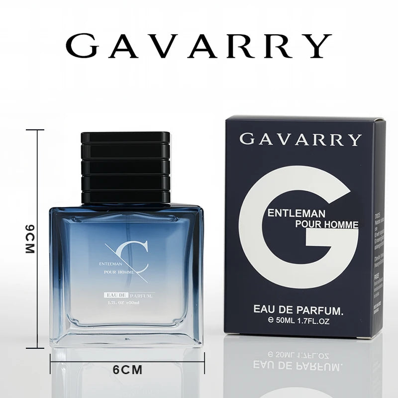 Men's Intense Blue 50ml Eau de Parfum - Woody Marine Fragrance with Long Lasting Fresh Scent, Modern Masculine Aroma for Daily Wear & Special Occasions, Elegant Gift for Him