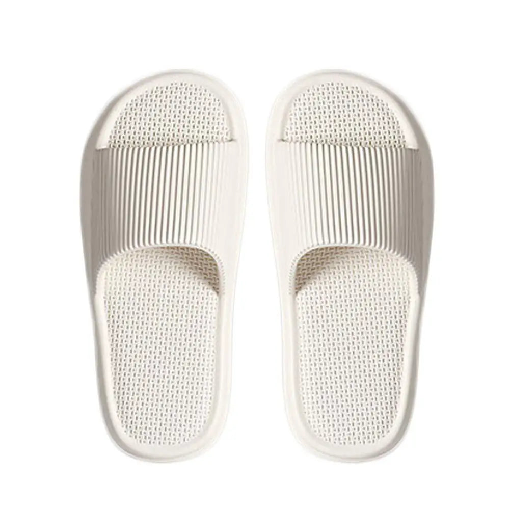 Thick Bottom Sandal Slippers Ultra-Soft Mute Indoor Slippers with Anti-Odor Technology Summer Runs Small Recommend Size Up