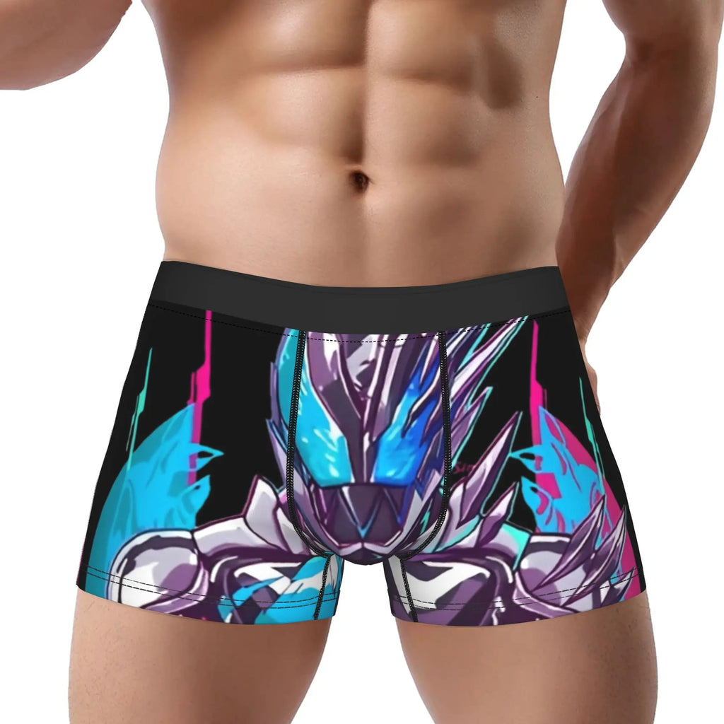 Bandai Kamen Rider Cross Z Build boxers  Underpants Breathbale Panties Men's Underwear Comfortable Shorts Boxer Briefs