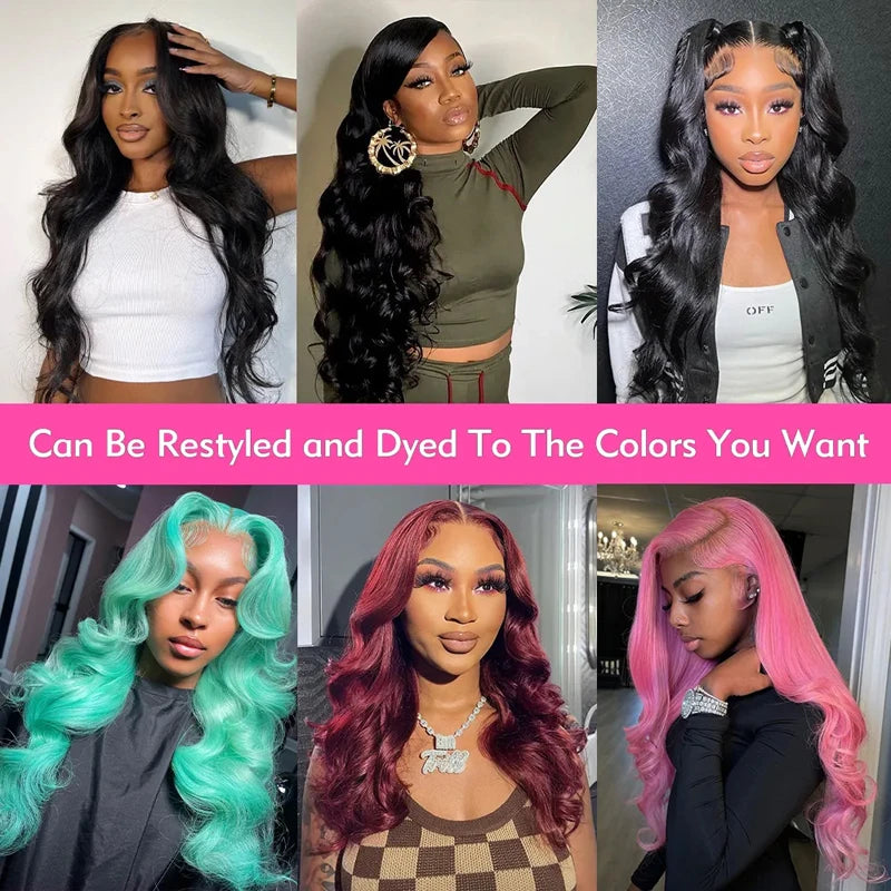 40 inch Body Wave Lace Front Wig on Sale Brazilian 13x4 Lace Front Wig Remy Hair Hd Lace Wig 13x6 Human Hair For Woman