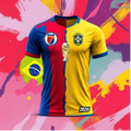 Dave El Jefe Store & Services Haiti-Brasil soccer jersey