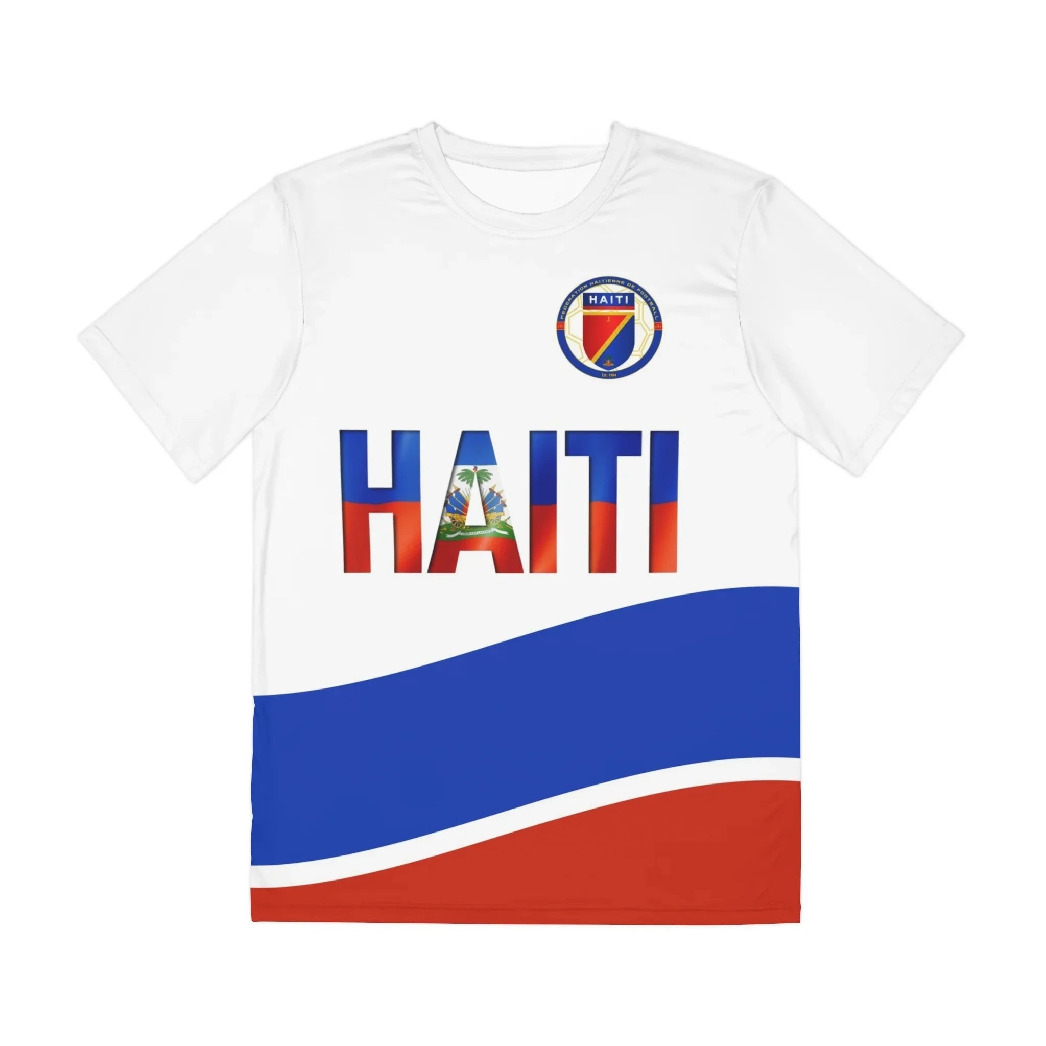 Haiti Soccer Jersey Mondial 2026 Football T-Shirt Men's Family Sportswear Casual Short Sleeve Camiseta De Futbol Fyète Ayiti Top