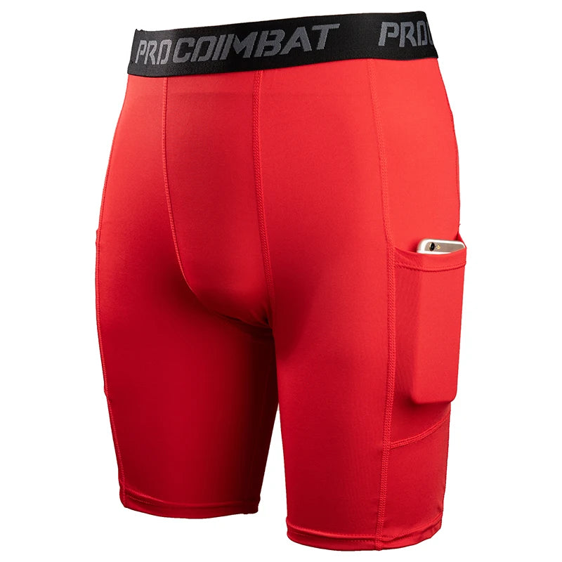 Hot Men Quick Dry Short Mens Compression Running Tights Gym Fitness Sport Shorts Leggings Male Underwear