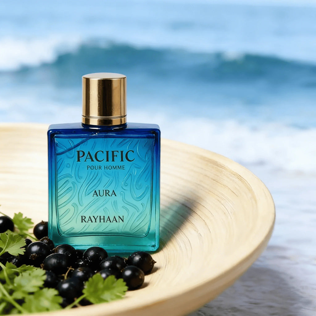 A Budget-Friendly Coastal Gem? Rayhaan Pacific Aura: Citrus-Aquatic Relaxation in a Blue Bottle