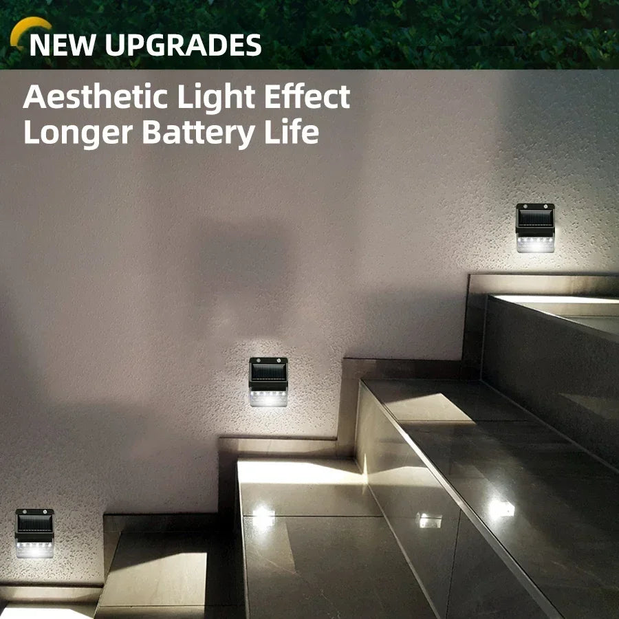 LED Solar Light PIR Motion Sensor Wall Light Outdoor Solar Lamp Waterproof Solar Powered Sunlight Street Lamp Garden Decor