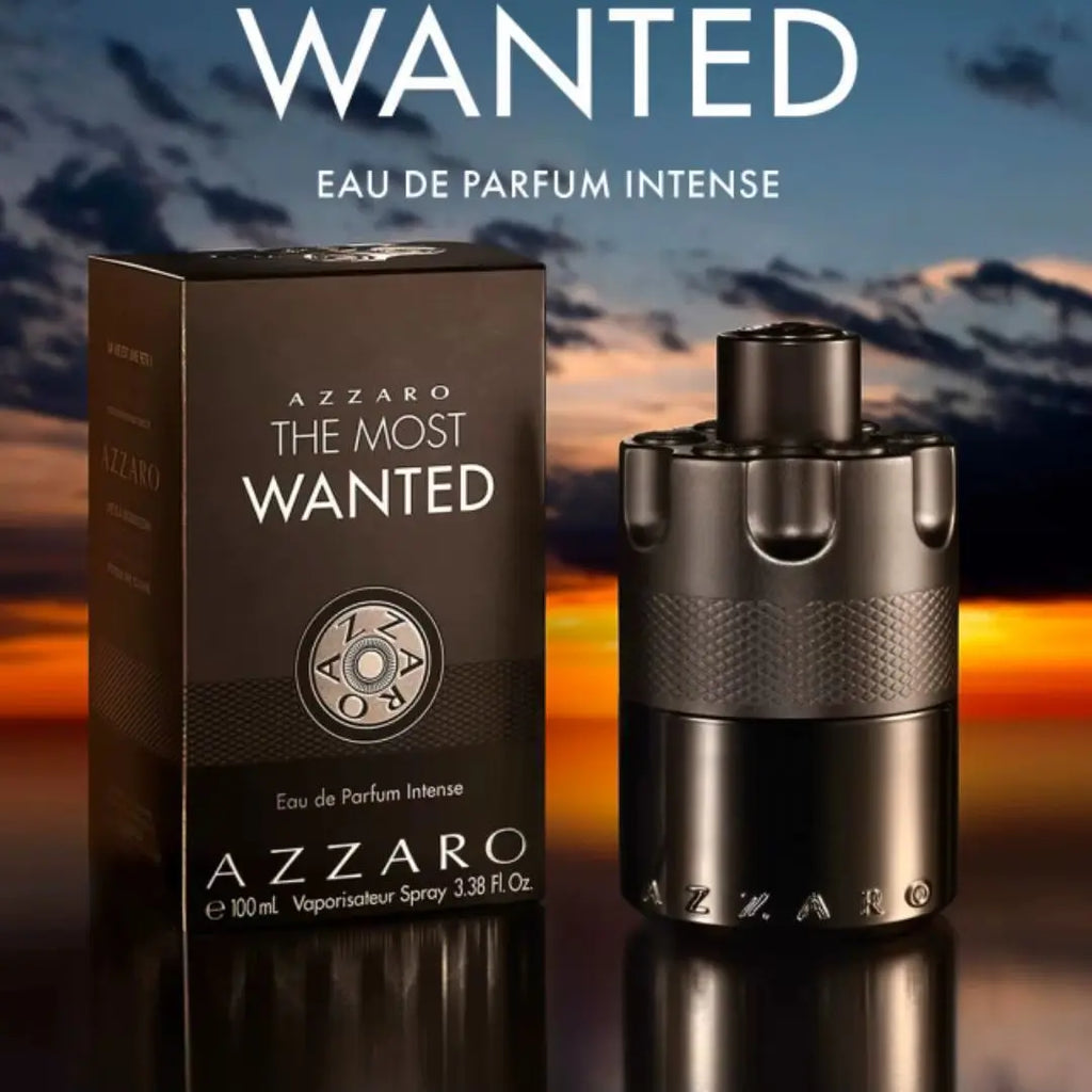 Azzaro The Most Wanted Eau de Parfum Intense - Woody & Seductive Mens Cologne - Fougère, Ambery & Spicy Fragrance for Date Night - Lasting Wear - Luxury Perfumes for Men