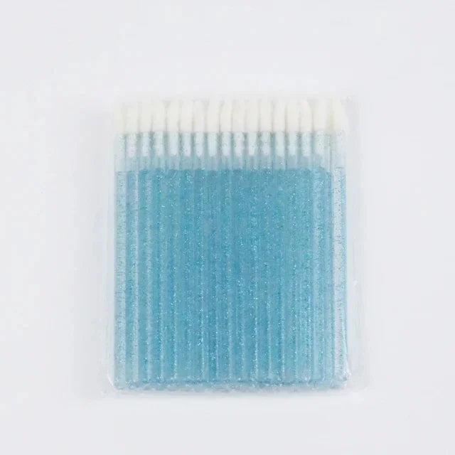 50pcs Disposable Lip Brushes Eyelash Applicator Mascara Wands Brush Lipstickers Wands  Makeup Tools EyelashExtension Supplies