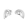 Punk Vintage Half Ear Contour Metal Ear Clip Exaggerate Stud Earrings For Women girls Ear Bones Clip Fashion Earring Jewelry