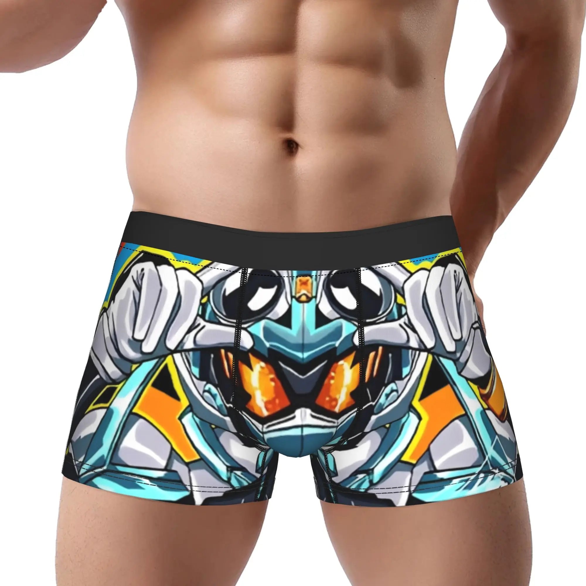 Bandai Kamen Rider Cross Z Build boxers  Underpants Breathbale Panties Men's Underwear Comfortable Shorts Boxer Briefs
