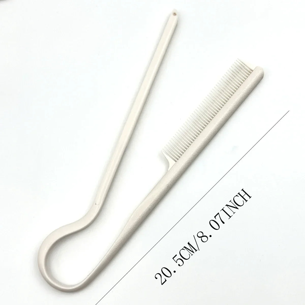 Comb Hairdressing V-Comb Messy Hair Finishing Straightening Splint Comb - Hair Styling Tool Clip Special for  Hair Wigs