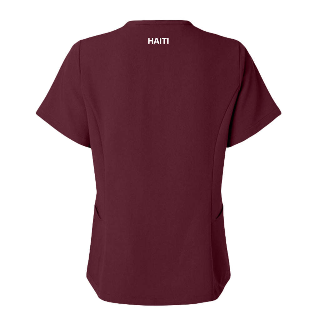 Burgundy - W10003 - BACK