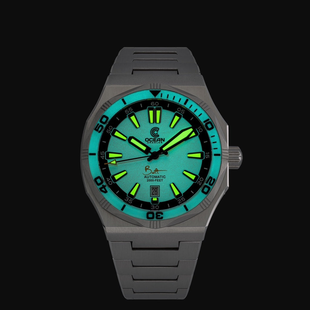 Ocean Crawler Bolt - LumeWave Edition - White - Integrated bracelet Included!